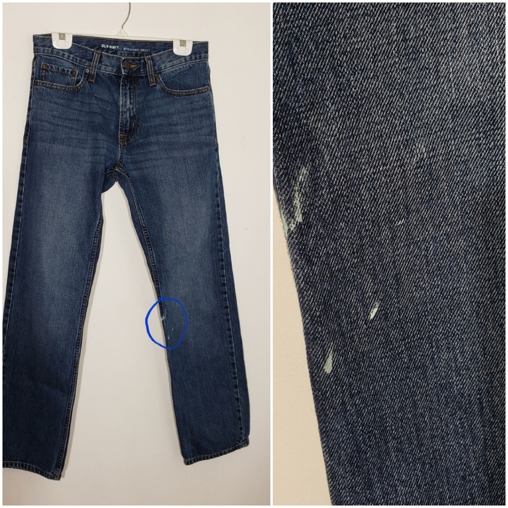 Old Navy straight cut jeans waist 32" - Picture 6 of 6